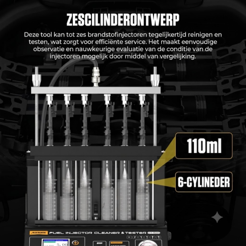 AUTOOL CT500 - Industriële GDI/EFI/FSI injectorreiniger en tester