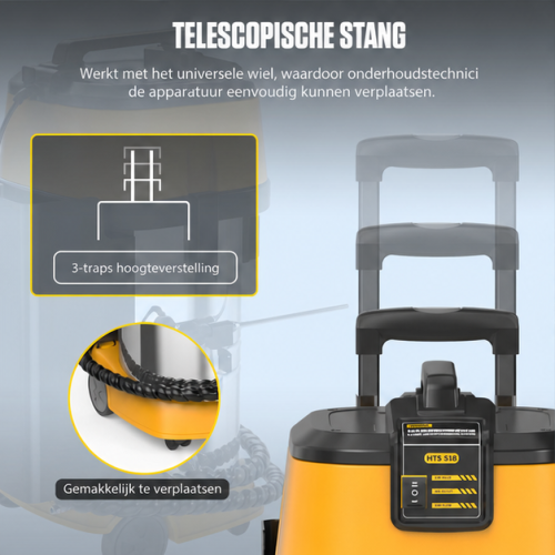 AUTOOL HTS518 Straalmachine voor kleppenreiniging met walnootschaalgranulaat