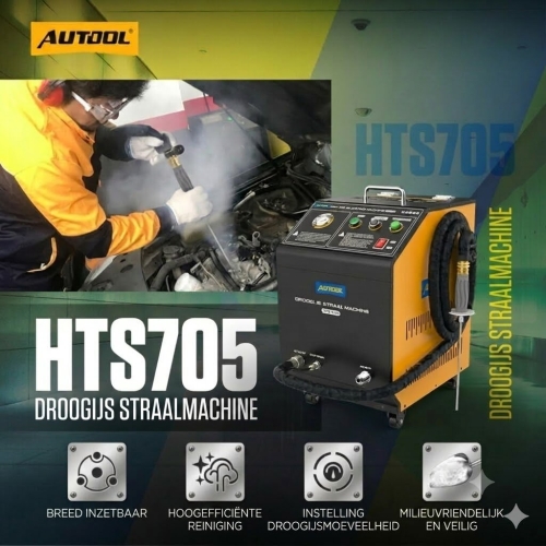 AUTOOL HTS705 Droogijsstraalmachine
