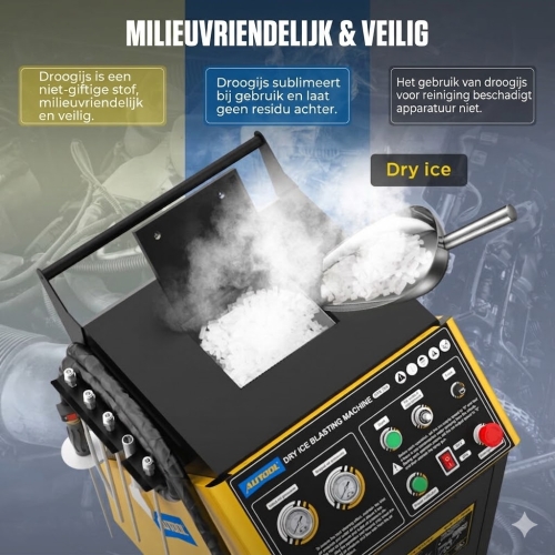 AUTOOL HTS709 Droogijsstraalmachine