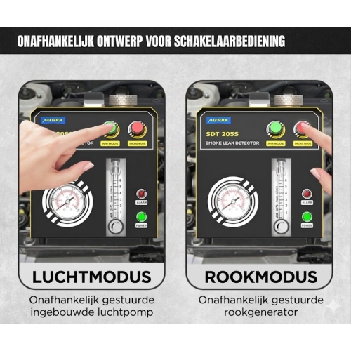 AUTOOL SDT205S rookmelder