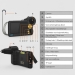 Inspectiecamera Diagnostische endoscoop Autool SVB408 | HD-scherm | 4-richtingen 360°