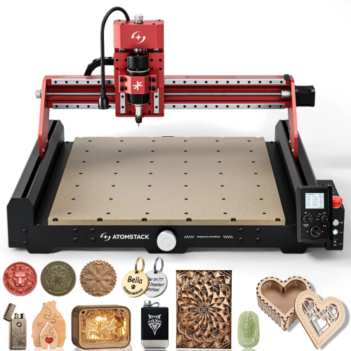 Atomstack C4 Pro CNC-freesmachine + accessoires