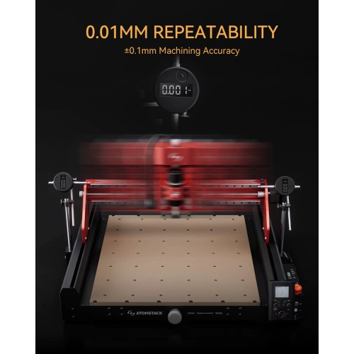 Atomstack C4 Pro CNC-freesmachine + accessoires