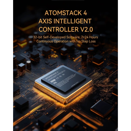 Atomstack C4 Pro CNC-freesmachine + accessoires