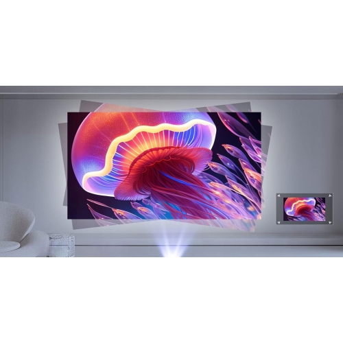 MAGCUBIC HY300 PRO HD TV-PROJECTOR 130'' ANDROID WIFI DRAAGBAAR DRAAIBAAR