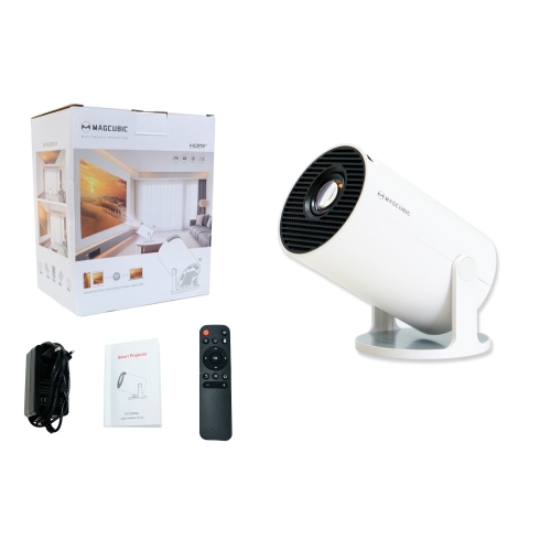 MAGCUBIC HY300 PRO HD TV-PROJECTOR 130'' ANDROID WIFI DRAAGBAAR DRAAIBAAR