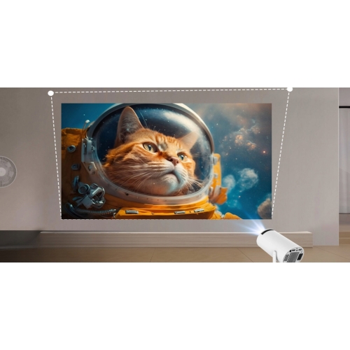 MAGCUBIC HY300 PRO HD TV-PROJECTOR 130'' ANDROID WIFI DRAAGBAAR DRAAIBAAR