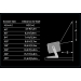 JMGO N1S SE DLP-laserprojector | 850 ANSI lm | Full HD | 200 inch