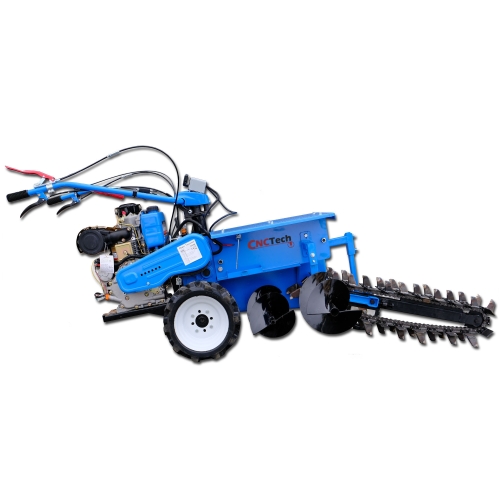 ST80 zelfrijdende benzinegraafmachine | 15 pk | Graafcapaciteit 80 cm | Graafbreedte 17 cm