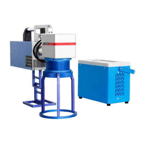 Draagbare lasergraveermachine voor het markeren van oppervlakken, UV-bestendig, 5 W, 100 x 100 mm