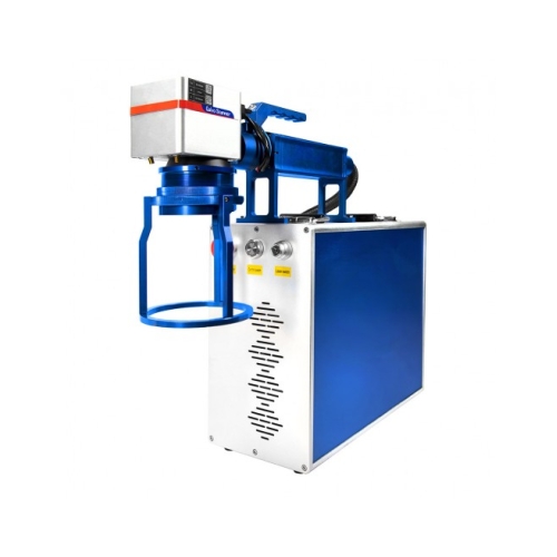 Lasermarkermachine FIBER 30W DRAAGBAAR HANDMATIG  + EzCad + Rondgraveermodule + Accessoires