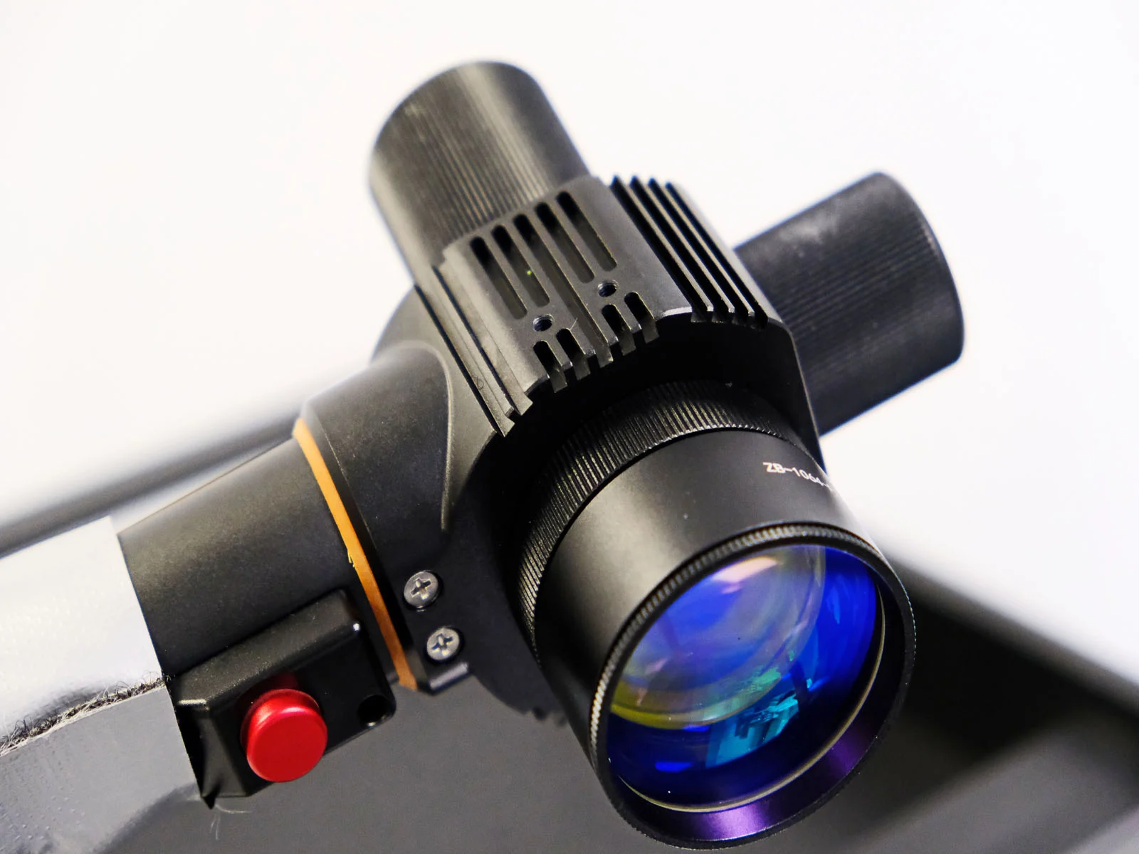 Kop van een gepulste laserreiniger