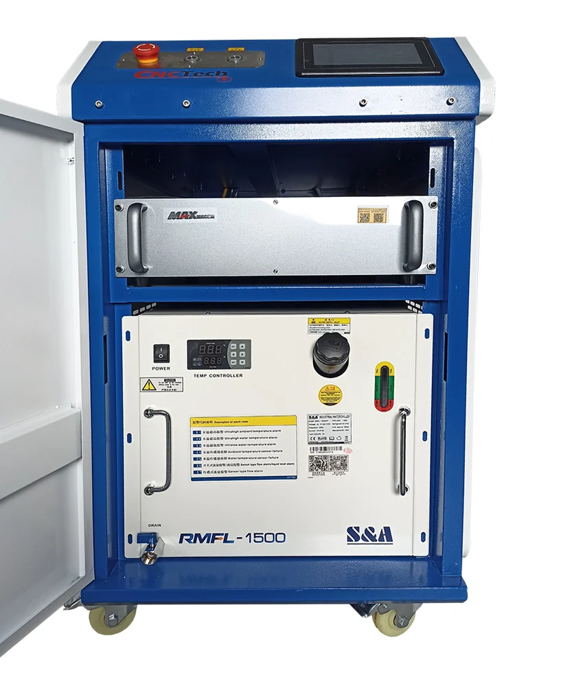 Waterchiller in de continue laserreiniger