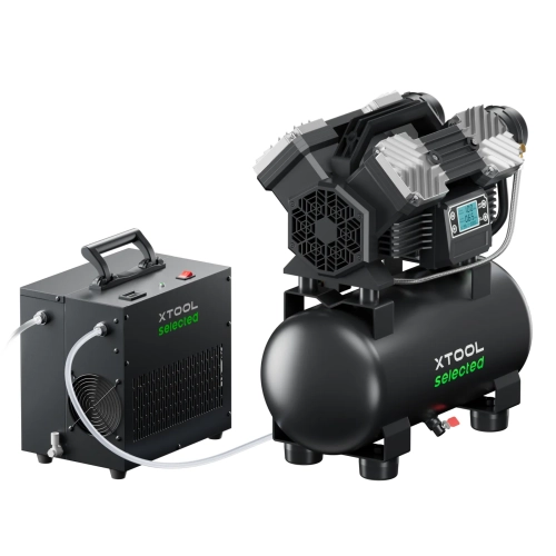 xTool — set met luchtcompressor en luchtdroger xTool — set met luchtcompressor en luchtdroger
