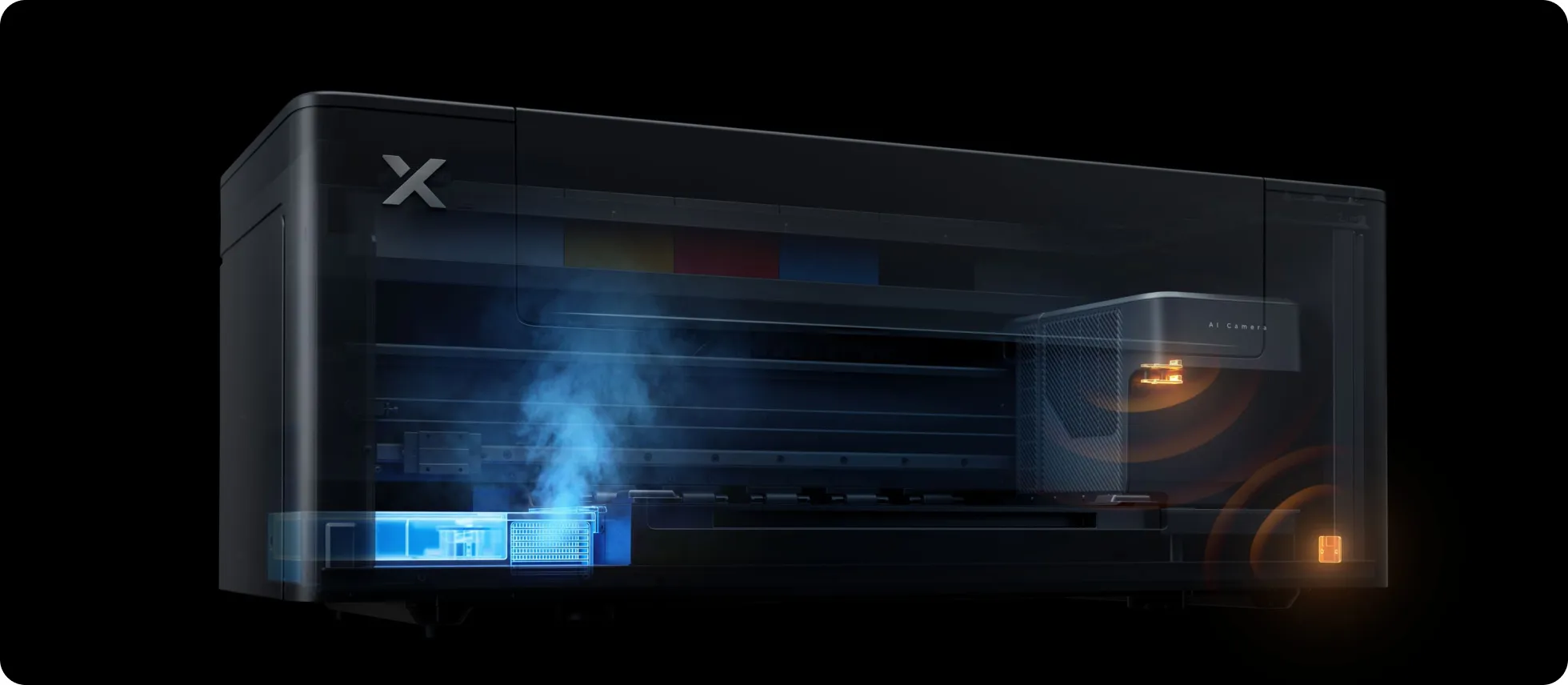 Module van de xTool Apparel Printer Plus