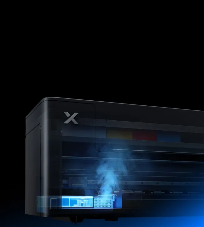 xTool Apparel Printer Plus — apparaatweergave