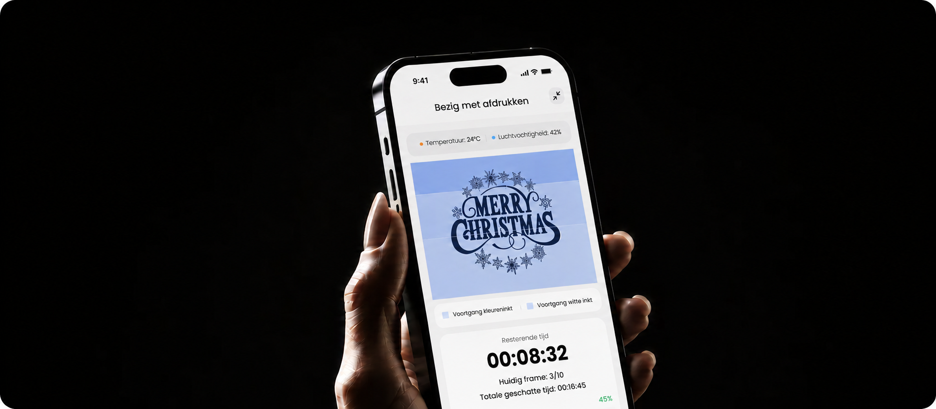 Opdrachtvoortgang en meldingen in de xTool Studio-app