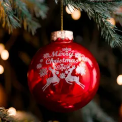 Feestelijk ontwerp op een product