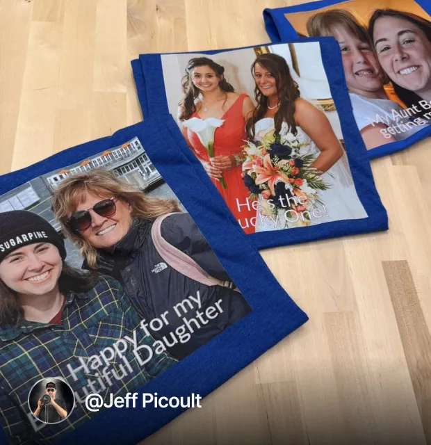 Gepersonaliseerde kleding van een gebruiker