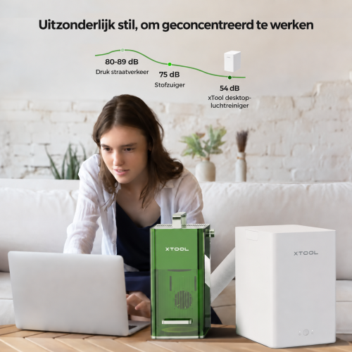Luchtreiniger voor op het bureau Luchtreiniger voor op het bureau