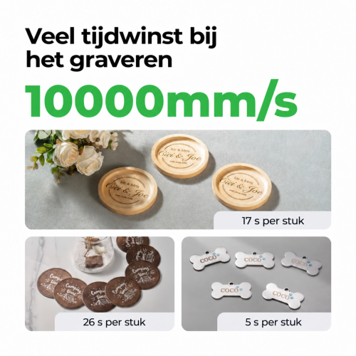 xTool F1 Ultra — dubbele lasergraveermachine 20 W: fiberlaser en diodelaser xTool F1 Ultra — dubbele lasergraveermachine 20 W: fiberlaser en diodelaser