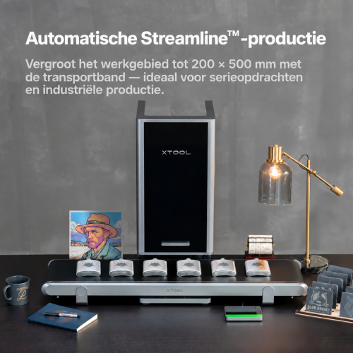 xTool F2 Ultra — dubbele lasergraveermachine: MOPA 60 W + diodelaser 40 W xTool F2 Ultra — dubbele lasergraveermachine: MOPA 60 W + diodelaser 40 W