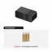 Fire Safety Set V1.5: besturingseenheid, vier CO₂-flessen van 48 ml, slang, adapter en handleiding Fire Safety Set V1.5: besturingseenheid, vier CO₂-flessen van 48 ml, slang, adapter en handleiding