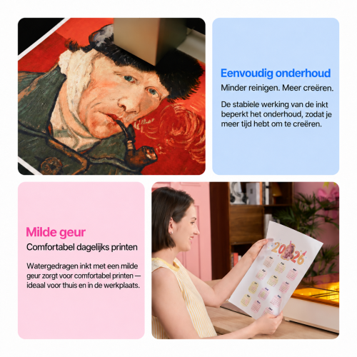 Levendige kleuren en vloeiende kleurovergangen met xTool M2-inkt Levendige kleuren en vloeiende kleurovergangen met xTool M2-inkt