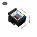 Opbouw en afmetingen van de CMYK-inktcartridge voor xTool M2 Opbouw en afmetingen van de CMYK-inktcartridge voor xTool M2