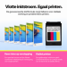 CMYK-cartridge met grote inhoud voor xTool M2 — kleurenafdrukken CMYK-cartridge met grote inhoud voor xTool M2 — kleurenafdrukken