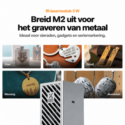 Toepassingen van de module voor het markeren van metalen Toepassingen van de module voor het markeren van metalen