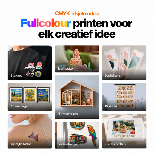 CMYK-kleurendruk — toepassingsvoorbeelden