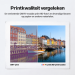 Vergelijking van CMY- en CMYK-printen
