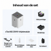 Inhoud van de set met CMYK-printmodule voor xTool M2