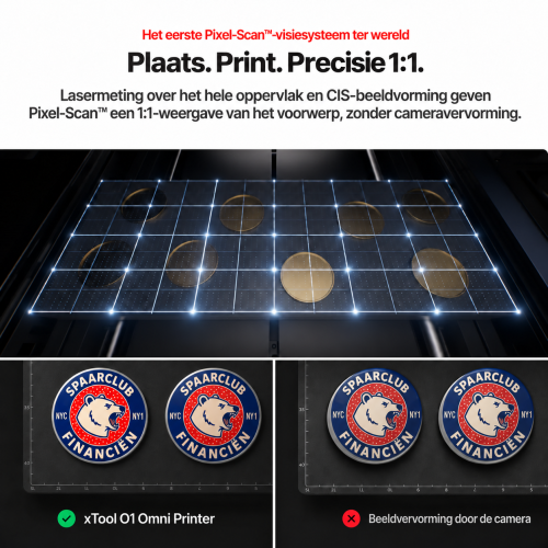xTool O1 Omni Printer — 4-in-1-printer voor UV, UV DTF, DTG en DTF xTool O1 Omni Printer — 4-in-1-printer voor UV, UV DTF, DTG en DTF