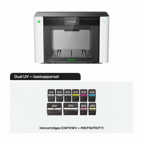 xTool O1 Omni Printer — 4-in-1-printer voor UV, UV DTF, DTG en DTF xTool O1 Omni Printer — 4-in-1-printer voor UV, UV DTF, DTG en DTF