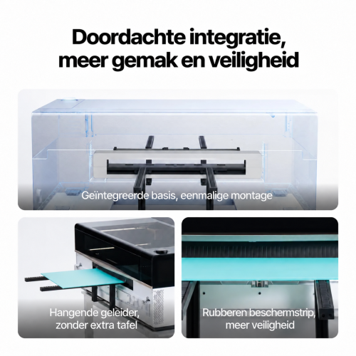 xTool P3-invoer — geïntegreerd ontwerp en eenvoudige montage xTool P3-invoer — geïntegreerd ontwerp en eenvoudige montage