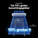 xTool P3 Standard-invoer — vergelijking van het 111% grotere bewerkingsgebied xTool P3 Standard-invoer — vergelijking van het 111% grotere bewerkingsgebied