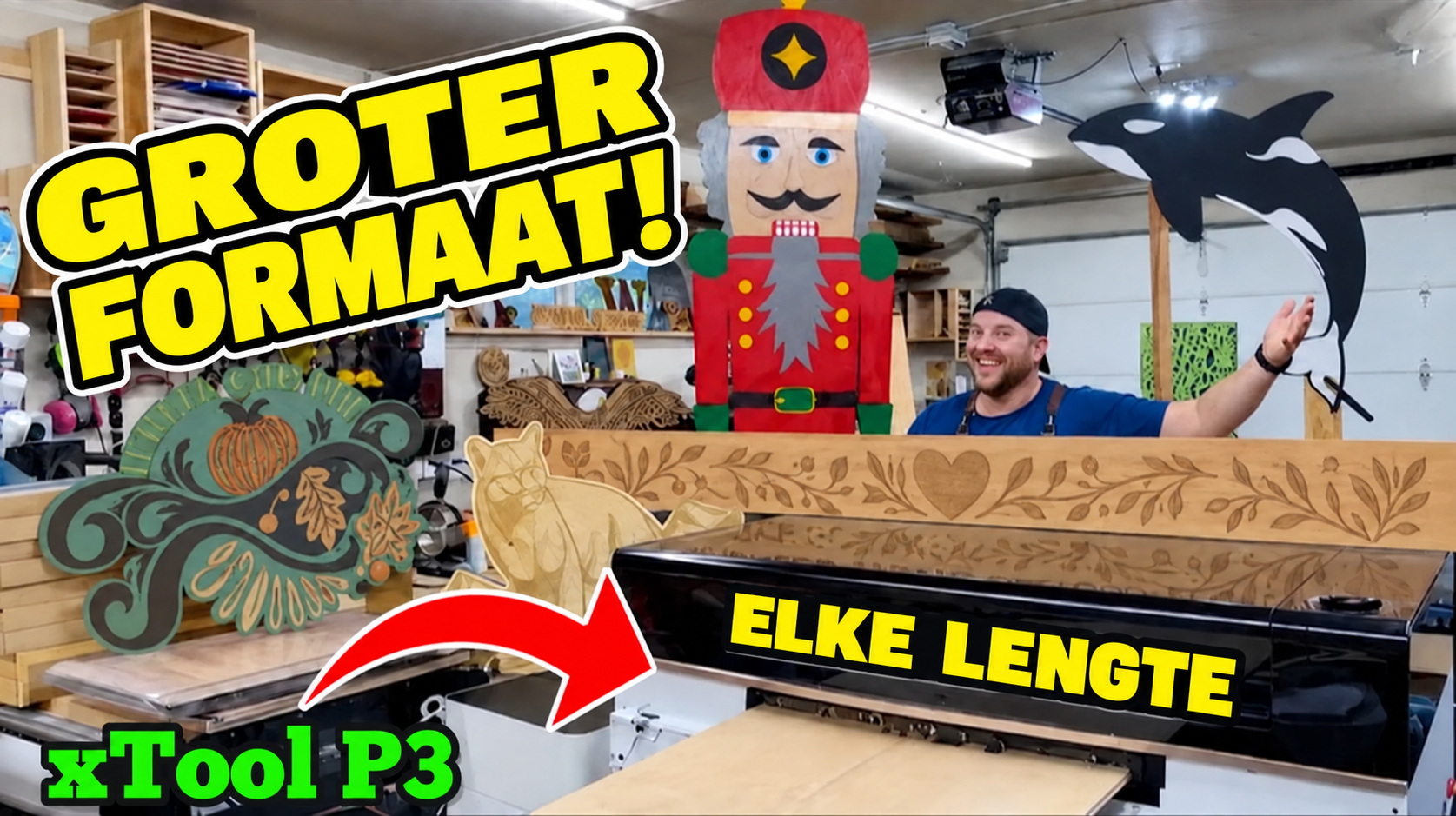 Six Eight Woodworks bespreekt de mogelijkheden van de xTool P3
