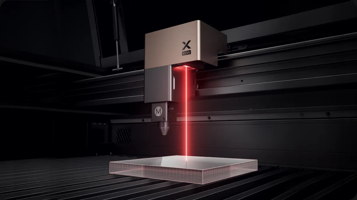 LiDAR-meting en automatisch scherpstellen van de xTool P3