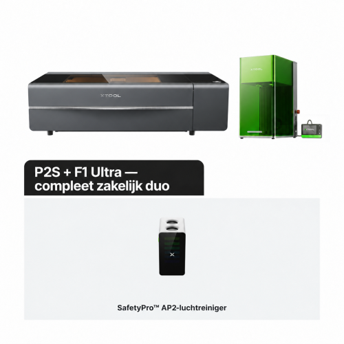 xTool P- en F-serie — efficiënt zakelijk duo xTool P- en F-serie — efficiënt zakelijk duo
