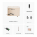Inhoud van de set voor de xTool S1-module van 40 W Inhoud van de set voor de xTool S1-module van 40 W