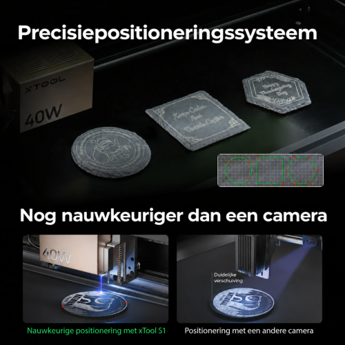 xTool S1 + IR-module 1064 nm — gesloten diodelasersnijder en -graveermachine xTool S1 + IR-module 1064 nm — gesloten diodelasersnijder en -graveermachine