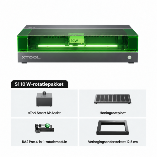 xTool S1 — gesloten diodelasersnijder en -graveermachine xTool S1 — gesloten diodelasersnijder en -graveermachine