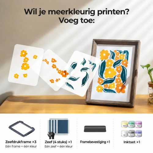 xTool Screen Printer: de eerste oplossing voor zeefdruk met een laser xTool Screen Printer: de eerste oplossing voor zeefdruk met een laser