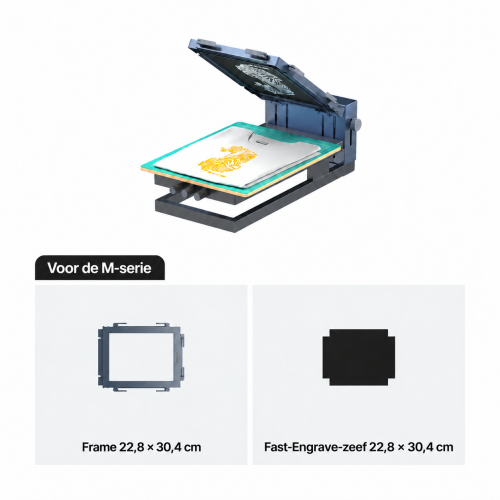 xTool Screen Printer: de eerste oplossing voor zeefdruk met een laser xTool Screen Printer: de eerste oplossing voor zeefdruk met een laser