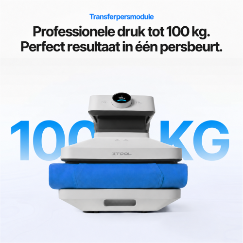 xTool WonderPress 3D — modulaire automatische transferpers xTool WonderPress 3D — modulaire automatische transferpers