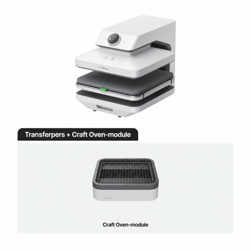 xTool WonderPress 3D — modulaire automatische transferpers xTool WonderPress 3D — modulaire automatische transferpers