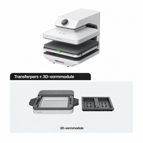 xTool WonderPress 3D — modulaire automatische transferpers xTool WonderPress 3D — modulaire automatische transferpers